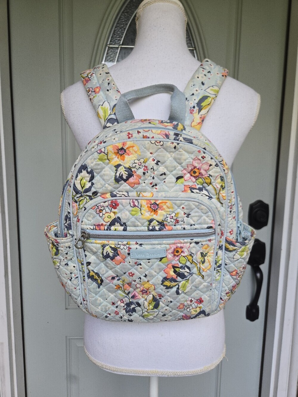 Vera Bradley Sea Air Floral Mini Backpack